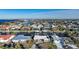 Aerial view of waterfront community with many houses at 66 Ocean Dr, Punta Gorda, FL 33950