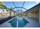 Enclosed pool with canal views at 66 Ocean Dr, Punta Gorda, FL 33950