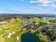 Aerial view of golf course community at 7563 Albert Tillinghast Dr, Sarasota, FL 34240