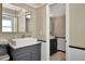 Modern bathroom with updated vanity and vessel sink at 125 Severin Se Rd, Port Charlotte, FL 33952