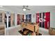 Game room with foosball table and sports team decor at 125 Severin Se Rd, Port Charlotte, FL 33952