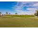 Putting green with many golf balls on a manicured lawn at 14138 Poppy Field Loop # 4122, Punta Gorda, FL 33955