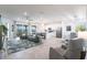 Open concept living and kitchen area with modern finishes at 14138 Poppy Field Loop # 4122, Punta Gorda, FL 33955
