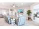 Bright and airy living room with access to bedroom at 14138 Poppy Field Loop # 4122, Punta Gorda, FL 33955
