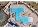 Resort-style pool with plenty of lounge chairs at 14138 Poppy Field Loop # 4122, Punta Gorda, FL 33955