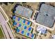 Aerial view of tennis and pickleball courts at 14138 Poppy Field Loop # 4122, Punta Gorda, FL 33955