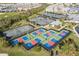 Expansive tennis and pickleball courts at 14138 Poppy Field Loop # 4122, Punta Gorda, FL 33955