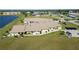 Aerial view of the villa community and surrounding area at 1415 San Cristobal Ave # A4, Punta Gorda, FL 33983