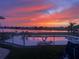 Community pool with stunning sunset view at 1415 San Cristobal Ave # A4, Punta Gorda, FL 33983