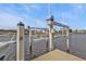 Private boat lift for convenient boat access at 1435 Sea Fan Dr, Punta Gorda, FL 33950
