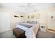 King-size bed and ample closet space in this bedroom at 1717 Nuremberg Blvd, Punta Gorda, FL 33983