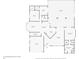One-story home floor plan showcasing bedrooms, bathrooms, kitchen, living room, and lanai at 1717 Nuremberg Blvd, Punta Gorda, FL 33983