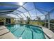 Inviting screened pool with ample space for relaxation at 1717 Nuremberg Blvd, Punta Gorda, FL 33983