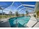 Beautiful screened pool perfect for relaxation at 1717 Nuremberg Blvd, Punta Gorda, FL 33983