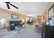 Open living room with view into kitchen and dining area at 175 Kings Hwy # 528, Punta Gorda, FL 33983