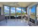Relaxing screened balcony overlooking a peaceful lake view at 175 Kings Hwy # 528, Punta Gorda, FL 33983