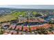 Aerial view showcasing home's location within a waterfront community at 1780 Deborah Dr # 15, Punta Gorda, FL 33950
