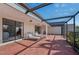 Spacious screened patio, perfect for outdoor relaxation at 1780 Deborah Dr # 15, Punta Gorda, FL 33950