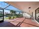 Spacious screened patio overlooking a peaceful canal at 1780 Deborah Dr # 15, Punta Gorda, FL 33950