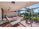 Enjoy water views from this screened patio oasis at 1780 Deborah Dr # 15, Punta Gorda, FL 33950