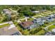 Aerial view of single-Gathering home with pool and fenced backyard at 18147 Cadillac Ave, Port Charlotte, FL 33948