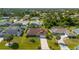 Bird's-eye view of the house and surrounding neighborhood at 18147 Cadillac Ave, Port Charlotte, FL 33948