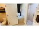 Bathroom with garden tub, walk-in shower, and toilet at 18204 Ackerman Ave, Port Charlotte, FL 33948