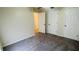 Bright bedroom featuring ceiling fan and carpet at 18204 Ackerman Ave, Port Charlotte, FL 33948