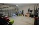 Attached garage with plenty of room for storage and vehicles at 18204 Ackerman Ave, Port Charlotte, FL 33948