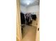 Spacious walk-in closet with ample hanging space and shelving at 18204 Ackerman Ave, Port Charlotte, FL 33948