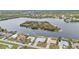 Wide view of waterfront homes and neighborhood at 226 Spring Lake Nw Blvd, Port Charlotte, FL 33952