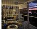 Relaxing enclosed patio with comfortable seating and sunset view at 226 Spring Lake Nw Blvd, Port Charlotte, FL 33952