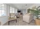 Living room with water views and comfortable seating at 226 Spring Lake Nw Blvd, Port Charlotte, FL 33952
