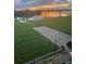 Beautiful sunset view over the calm water at 226 Spring Lake Nw Blvd, Port Charlotte, FL 33952