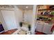 Bathroom with soaking tub, shower, laundry, and ample storage at 2824 Caribbean Dr, Punta Gorda, FL 33950