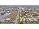 Property's location shown in an aerial view, near water at 3114 Magdalina Dr, Punta Gorda, FL 33950