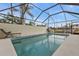 Refreshing pool with screened enclosure at 3114 Magdalina Dr, Punta Gorda, FL 33950