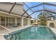 Relaxing pool and patio area with seating at 3114 Magdalina Dr, Punta Gorda, FL 33950