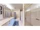 Bathroom with tub and shower, granite vanity at 3322 Purple Martin Dr # 126, Punta Gorda, FL 33950