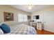Bedroom with home office and plenty of natural light at 3322 Purple Martin Dr # 126, Punta Gorda, FL 33950