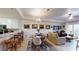 Open concept living and dining area with modern furnishings at 3322 Purple Martin Dr # 126, Punta Gorda, FL 33950