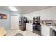 Modern kitchen with stainless steel appliances and granite countertops at 3322 Purple Martin Dr # 126, Punta Gorda, FL 33950
