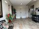 Building lobby with seating area, elevator, and tiled floor at 3322 Purple Martin Dr # 126, Punta Gorda, FL 33950