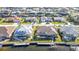 Aerial view of home and surrounding area at 3411 Curacao Ct, Punta Gorda, FL 33950