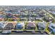 Wide aerial showcasing home and waterway at 3411 Curacao Ct, Punta Gorda, FL 33950