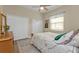 Cozy bedroom with double closets and a window at 3411 Curacao Ct, Punta Gorda, FL 33950