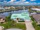 Luxury waterfront home with green roof and canal views at 3412 Nighthawk Ct, Punta Gorda, FL 33950