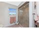 Spa-like bathroom featuring a large shower and updated fixtures at 3412 Nighthawk Ct, Punta Gorda, FL 33950