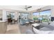 Spacious living area featuring water views and ample natural light at 3412 Nighthawk Ct, Punta Gorda, FL 33950