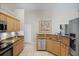 Kitchen boasts stainless appliances and granite countertops at 4267 Adelaide Ave, North Port, FL 34288